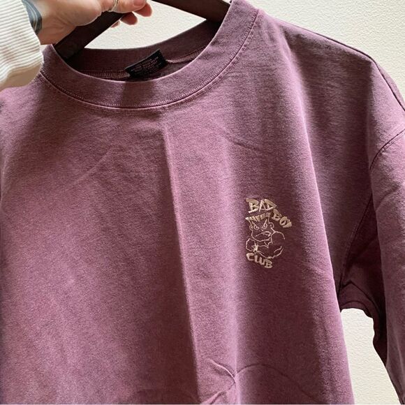Vintage 90s Bad Boy Club Graphic T-shirt Medium - Picture 6 of 6